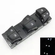 White LED Backlight Power Window Button Control Switch For Renault Kadjar 15-18