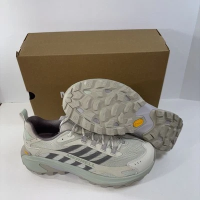 Merrell MOAB Speed 2 Off White Womens Hiking Shoes J038520 Size 11 NEW