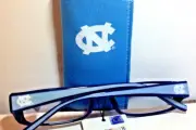 UNC North Carolina Tar Heels Reading Glasses w FREE CASE 1.25 1.50 1.75 2.0 2.25