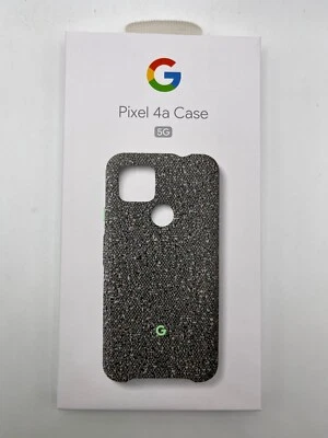 Authentic Google Fabric Case For Google Pixel 4a 5g Only - Static Grey