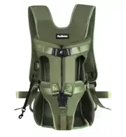PetBonus Pet Front Dog Carrier Backpack Legs Out Army Green Size Large 18-26lbs
