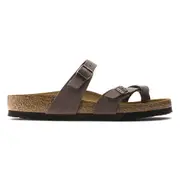 Birkenstock Mayari Birko-Flor Nubuck Sandals - Narrow - Mocca