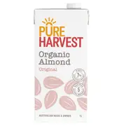Organic Pure Harvest Almond Milk Original 1L – Fresh, healthy organic delivery | Doorstep Organics