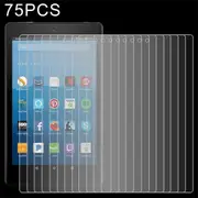 9H Tempered Glass Screen Protector For Amazon Kindle Fire Hd 8 2016 - 75 Pcs