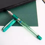 Pineider Avatar Twin Tank Touchdown Fountain Pen - Forest Green