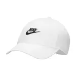 NIKE U NSW H86 CAP FUTURA WASHED 休閒帽 -白-913011100