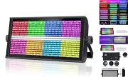LED Stage Strobe Light,960 LEDs RGBW DJ Strobe Lights with 48 RGB&8 White