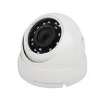 (White)Dome Camera 120° Wide Angle Dome Security Camera 24PCS LEDs Iron Shell