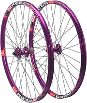 Mountain Bikes Wheelset 26 27.5 29 Inch Thru Axle Quick Release Disc Brake Bicycles Aluminium Alloy Rims Bearing Hubs for 8 9 10 11 12 Speed (Color : Quick Release, Size : 27.5inch)