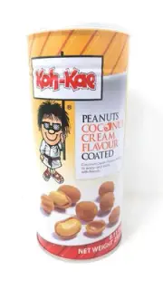 Koh Kae Peanuts Coconut Cream Flavor 230g Thai Snack Pack of 1