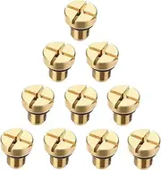Car Radiator 10X 17111712788 Radiator Overflow Coolant Expansion Tank Bleeder Screw Gold For BMW E36 E39 E46 Etc. Radiator Fin Comb Kit