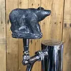 Bear Tap Handle Mini Knob Pull Beer Keg Kegerator Carving Animal NCAA Montana