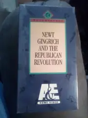 Newt Gingrich and the Rebublican Revolution (VHS) SEALED