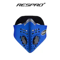 在飛比找PChome24h購物優惠-英國 RESPRO TECHNO 防霾競速騎士口罩( 藍色 