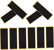 ERINGOGO 10pcs Finger Skateboard Stickers Skateboard Bushings Skateboarding Stickers Mini Skateboard Mini Foam Fingers Claw Machine Non-Skid Sticker Sheet Black