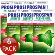 6 x Prospan Menthol Chesty Cough Relief Non Drowsy Sugar Free Oral Liquid 200mL