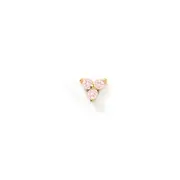 Cassia Single Stack Stud Earring - Rose