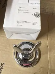 Seasons® Raleigh™ Polished Chrome Double Robe Hook