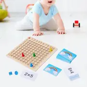 Multiplication Board Parent Child Interaction Rainbow Card Mathematics
