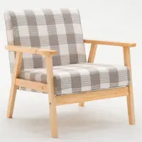 在飛比找松果購物優惠-沙發 布藝沙發 雙人沙發 休閒沙發 實木雙人 日式 現代簡約