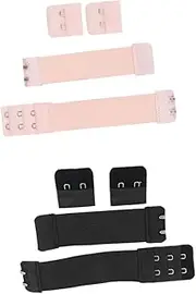 [WOFASHPURET] Adjustable Bra Extension Straps Elastic Wig Band Extenders 4pcs Wig Accessories Set for Women