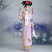Chinese Qing Dynasty Royal Costume New Princess Costume with Headwear Hanfu