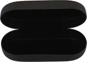 [Minkissy] Hard Shell Sunglasses Case Protective Eyeglass Holder for Oversized Frames Portable and Design Ample Storage for All of Glasses Stylish Brown Color