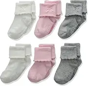 [Carter's] Baby Girl Folded Cuff Socks (6 Pack)