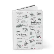 GIRL POWER 24/7 ™ INSPIRATIONAL HARDCOVER JOURNAL - BE UNSTOPPABLE!
