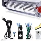 Universal Fireplaces Blower Motor Kit with Magnetic Thermostat Control - GA3750A