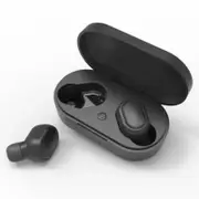 TWS M1 bluetooth 5.0 Earphone Wireless Earbuds Super Mini Portable Sport Stereo Music Headphone with Mic BLACK COLOR