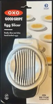 OXO Good Grips egg Slicer Stainless Steel Blade w/Soft Non-Slip Base