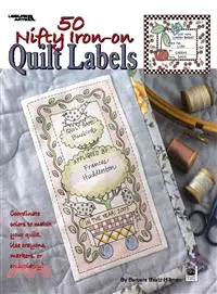 在飛比找三民網路書店優惠-50 Nifty Iron-On Quilt Labels