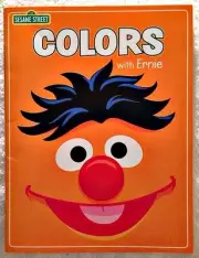 COLORS WORKBOOK, Learning w/ ERNIE, SESAME STREET, Education, NEW 3+