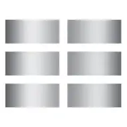 2-1/2 x 1" Scratch-Off Hidden Message Stickers by Eureka