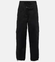 [Toteme] Toteme Mid-rise cotton cargo pants AU 8 black