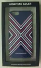 Jonathan Adler Designer 2 Piece Cover for iPhone 6/6S - Blue+Pink/White Stripes