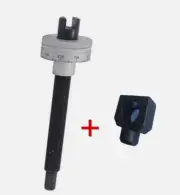 Milling Machine Micro Feed Scale Rod+Stop Knob Vertical Mill For Bridgeport Part