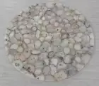 36" Natural Round Agate Exquisite Handcrafted Stone Centrepiece for Dining Rooms