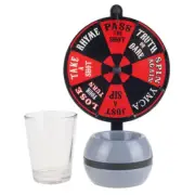 (1) Wheel of Shots Beer Drinking Game Novelty Bar Game