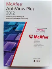 McAfee AntiVirus Plus 2012 (for up to 3 PCs)