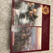 Thomas Kinkade Painter of Light 500 Piece Puzzles Lamplight Village