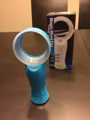bladeless fan portable with led change color