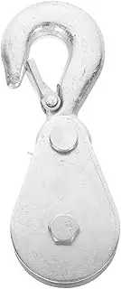 CRILSTYLEO Sturdy Bearing Pulley Block Rope Pulley System for Wire Rope Small Lifting Block