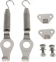 Pair Rear Trunk Stretch Metal Boot Lid Lifting Spring Devices Fit for Peugeot