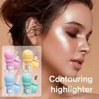 Highlighter Face Body Brighten Nature Contouring Highlight Mak' Stick S0G2