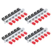 4pcs 50MA DC 30V 6 Pin 6 Position Soldering DPST Push Button Power Switch