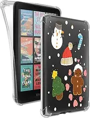 WALNEW Clear Case for 7 inch All-New Kindle Paperwhite 12th Generation 2024 and Kindle Paperwhite Signature Edition 2024, Ultra Slim Soft Transparent Back Cover