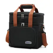 Outdoor Portable Lunch Bag Thermal Insulated Food Container Cooler Bag