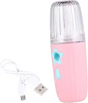 minkissy 1pc Hydrating Instrument Mist Spray Hot Mist Face Steamer Steam Facial Machine Shower Steamers Usb Face Portable Face Steamer Facial Mist Moisturizer Beauty Instrument Abs Handheld